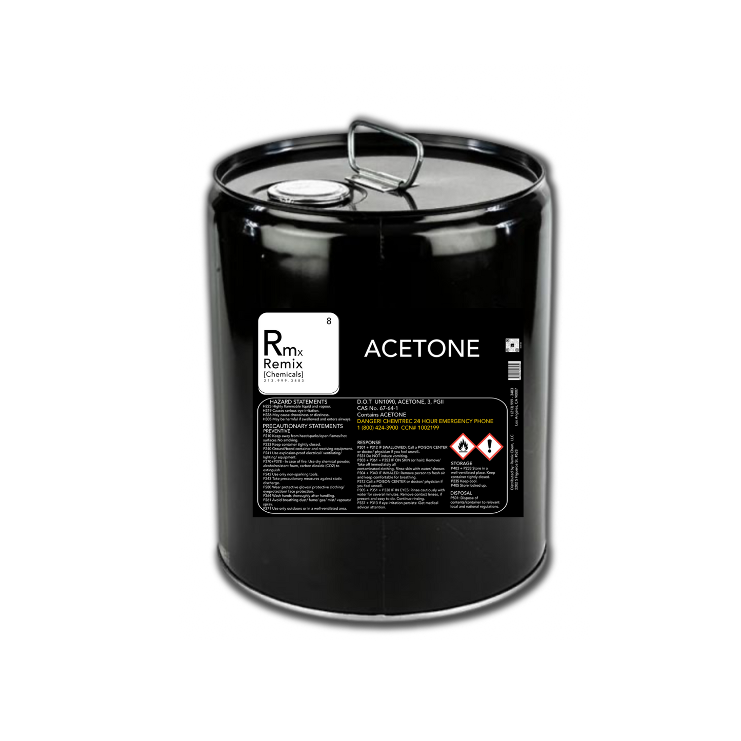 Acetone 5 Gallon Unit