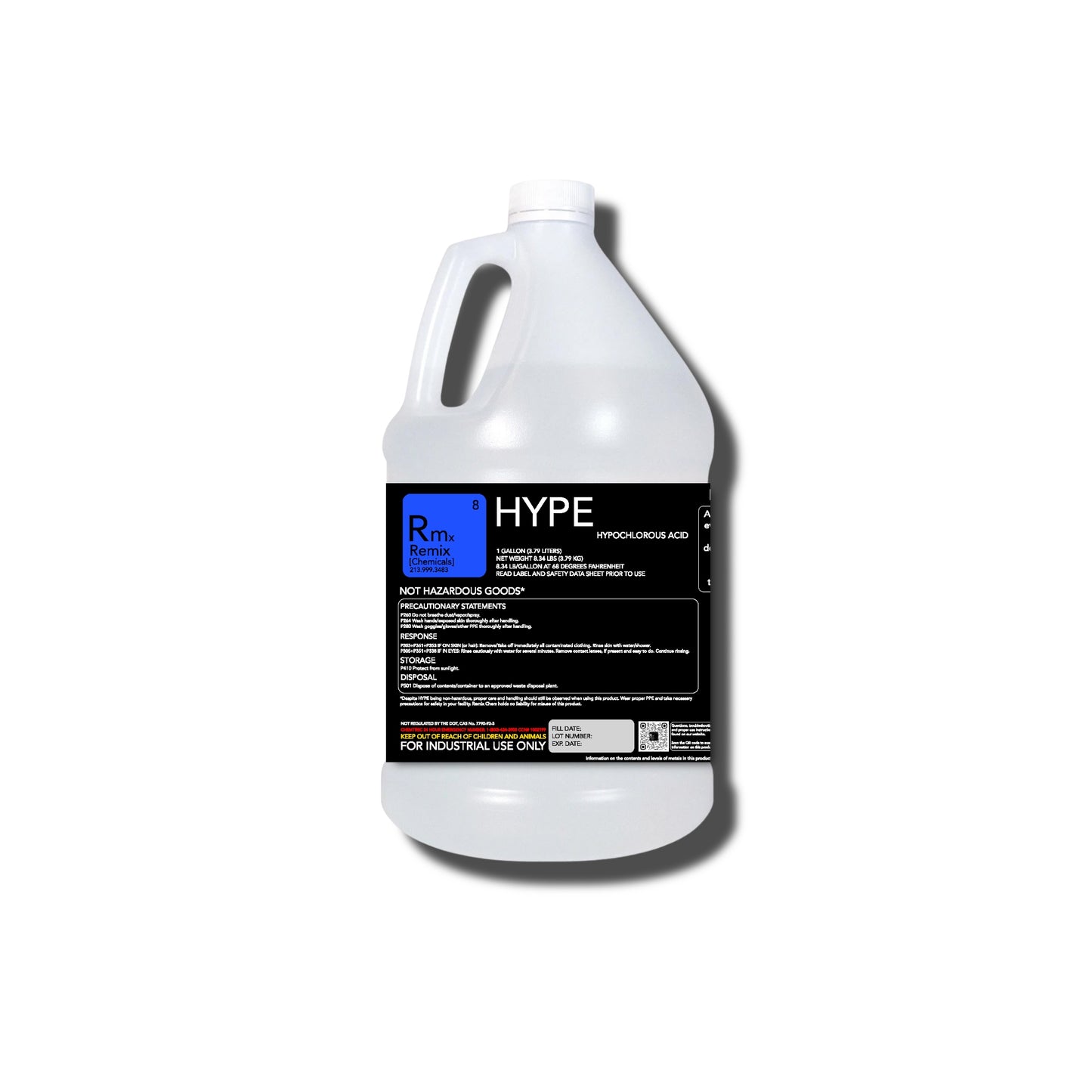 CLEAN HYPE HYPOCHLOROUS ACID HOCL - 1 GALLON