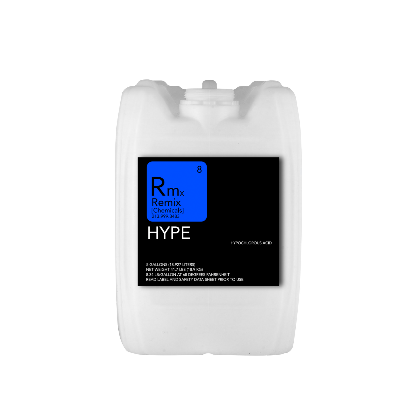 CLEAN HYPE HYPOCHLOROUS ACID HOCL - 5 GALLON