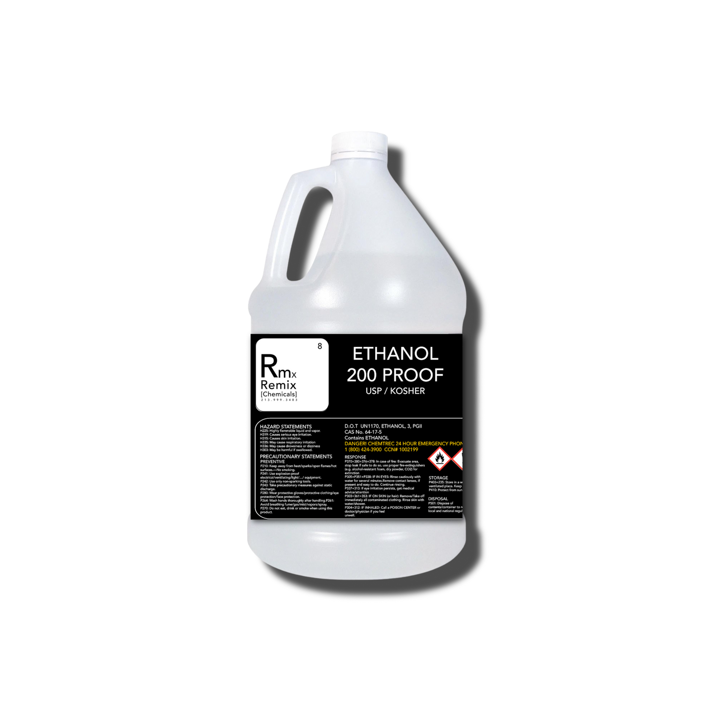 ETHANOL (200 Proof) – Remix Chemicals